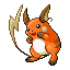 Shiny Raichu in Pokmon Ruby and Sapphire